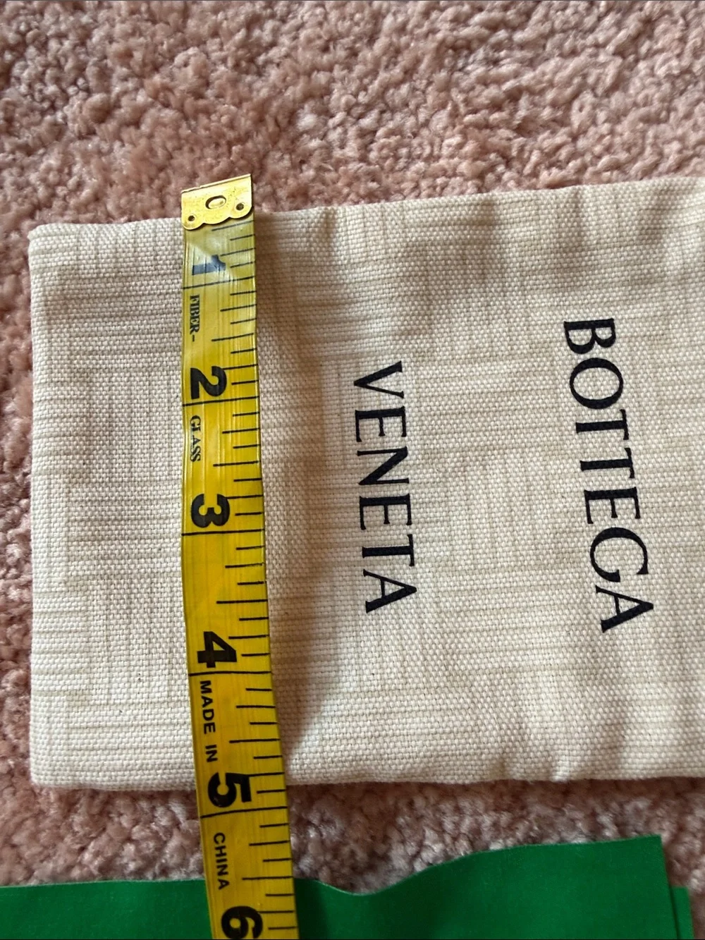 💚 NEW Bottega Veneta  Dust Bag / cloth and Card Envelope Set